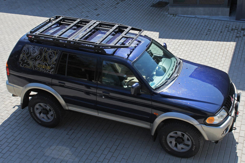 Dachträger-Plattformhalter Mitsubishi Pajero Sport I – Detailansicht 5