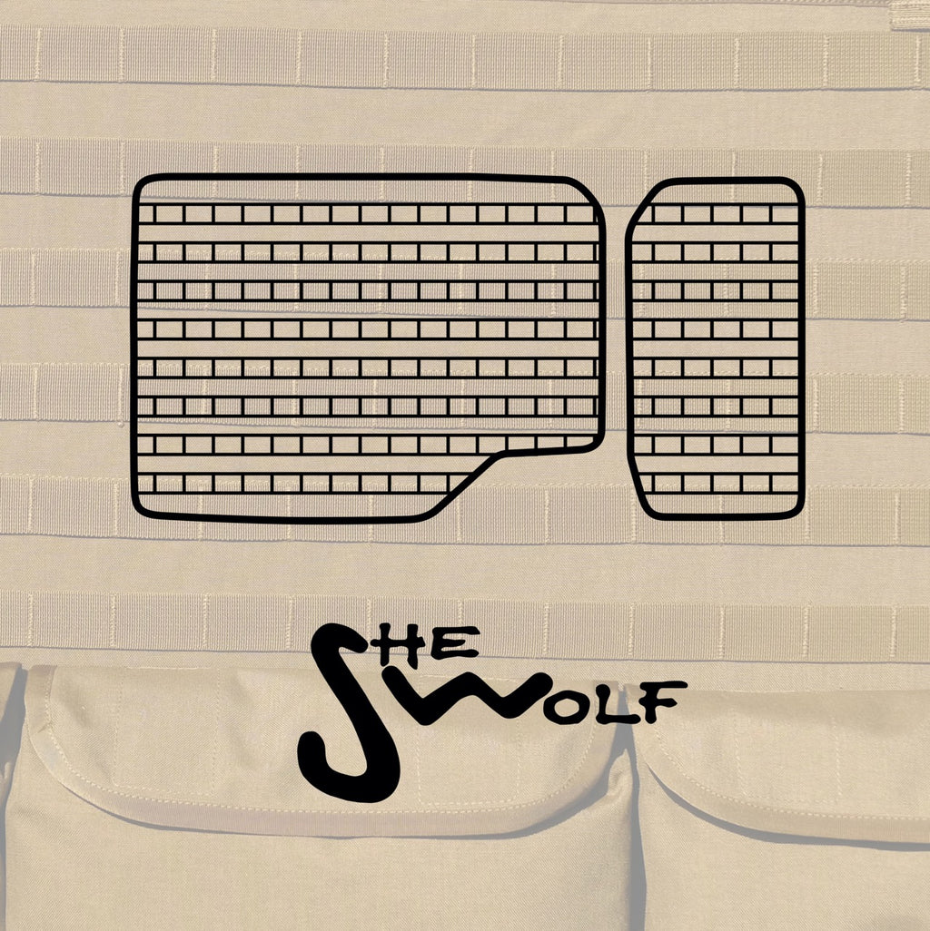 MOLLE panel INEOS GRENADIER rear door window