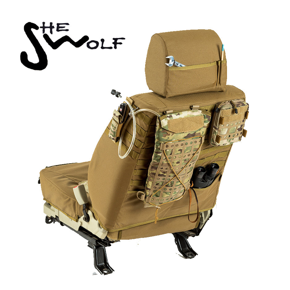 Seat covers - Organizer set front Nissan Patrol Y61 Ver. 2