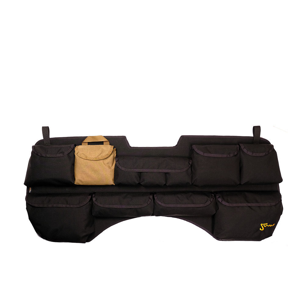 Fenstertaschen Heckscheiben-Organizer Mitsubishi Pajero 4 V80 mit abnehmbarer Tasche