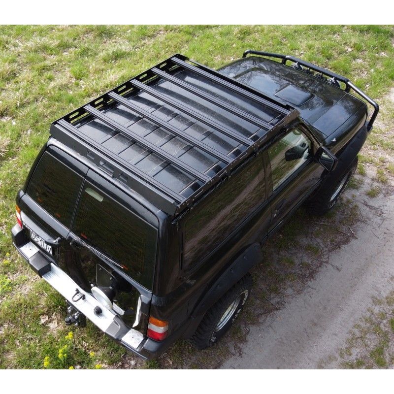 Nissan Patrol GU / GR Y61 Aluminium Low Profile Roof Rack 3-Door