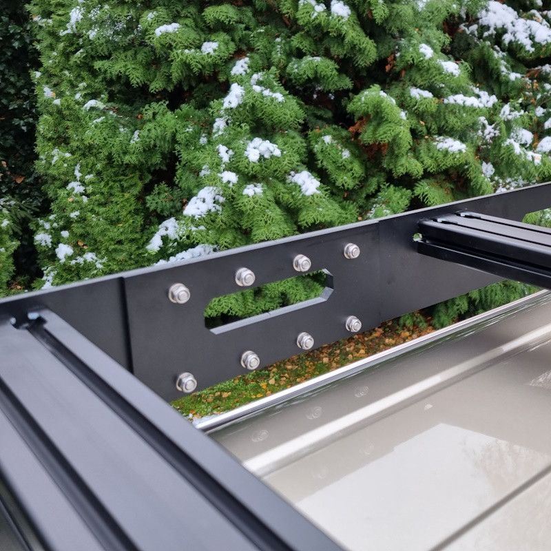 Portapacchi basso in alluminio per Nissan Patrol GU / GR Y61 5 porte