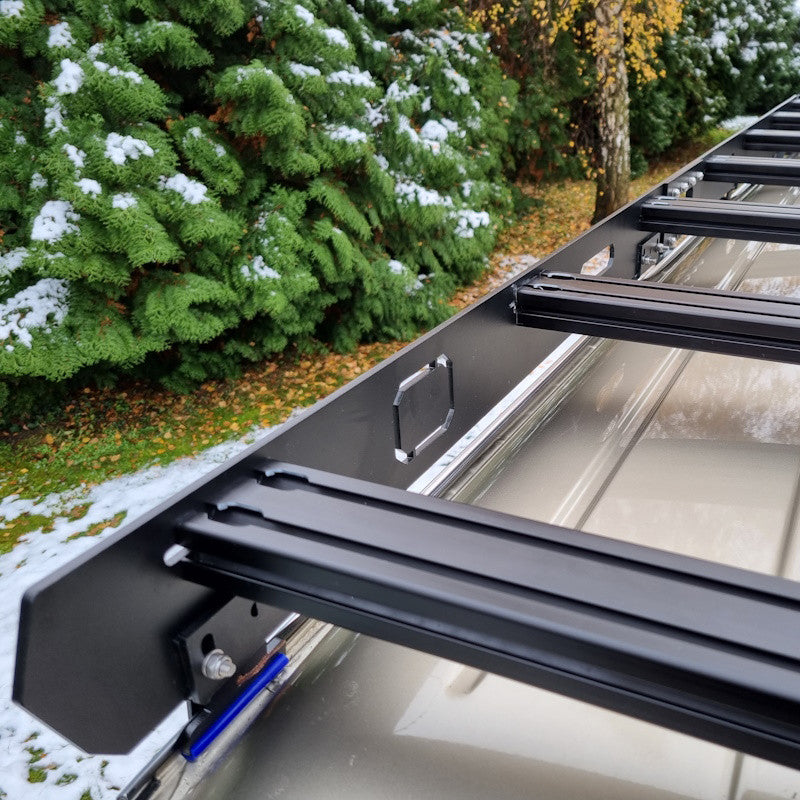 Portapacchi basso in alluminio per Nissan Patrol GU / GR Y61 5 porte