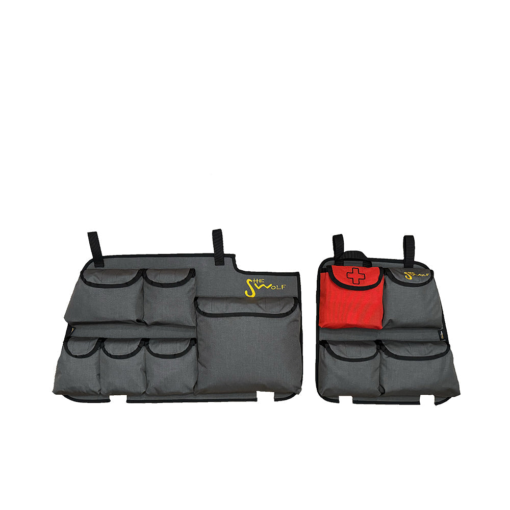 Fenstertaschen Heckscheiben-Organizer Nissan Patrol Y61 GU4 mit abnehmbarer Tasche