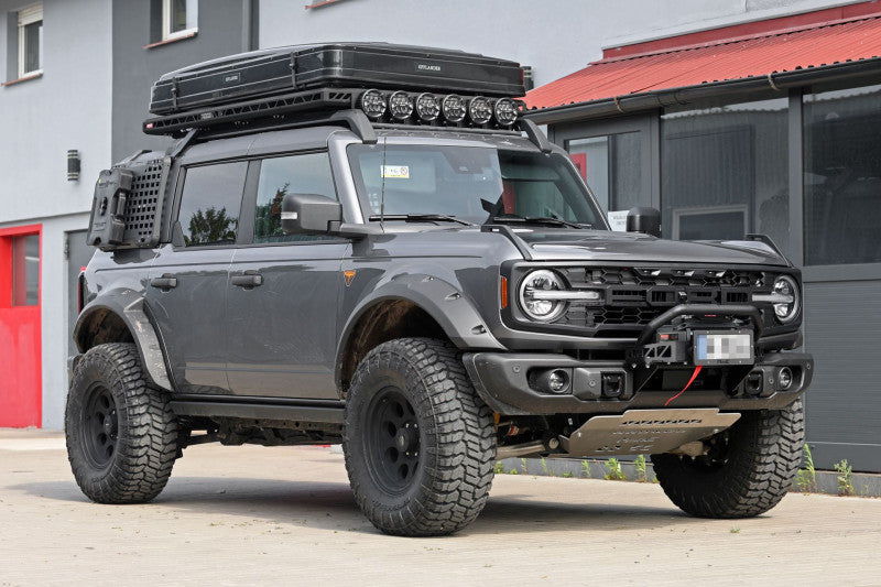 Montageplatte für Seilwinde Ford Bronco Badlands 2021 (OEM-Stahlstoßstange)