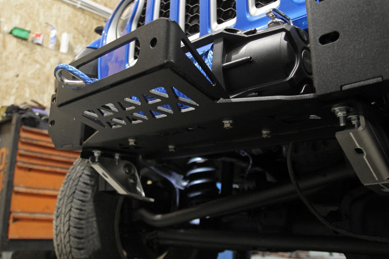Montageplatte für Seilwinde für Jeep Wrangler JL / Gladiator JT ab 2019