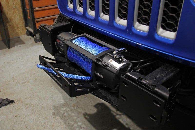 Montageplatte für Seilwinde für Jeep Wrangler JL / Gladiator JT ab 2019
