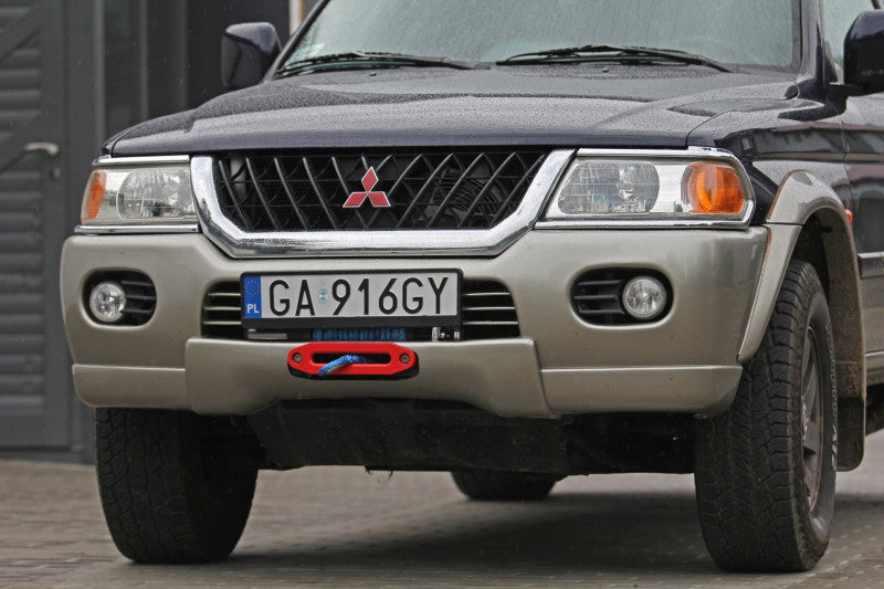 Montageplatte für Seilwinde für Mitsubishi Pajero Sport 1 K90
