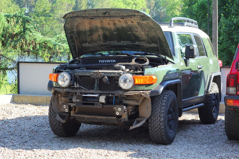 Montageplatte für Seilwinde für Toyota FJ Cruiser