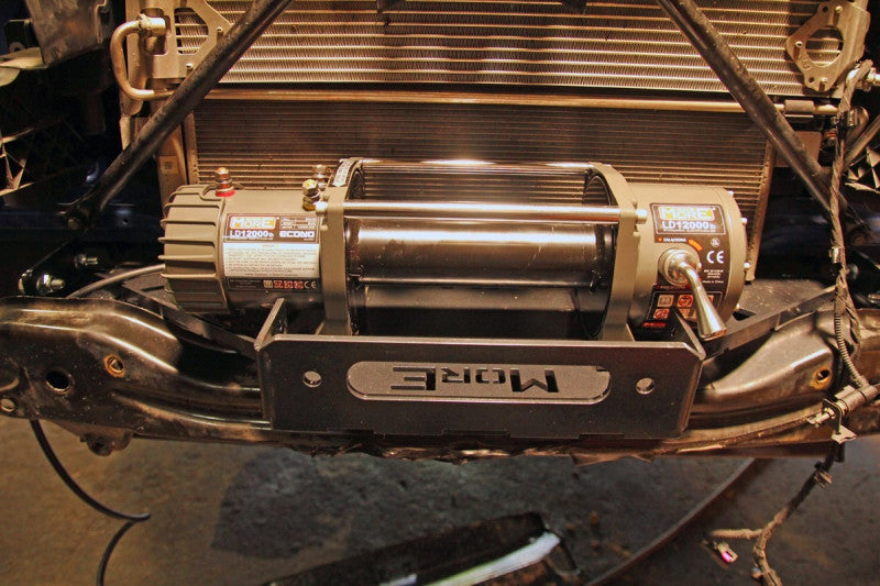 Mounting plate for winch Volkswagen Amarok from model year 2016