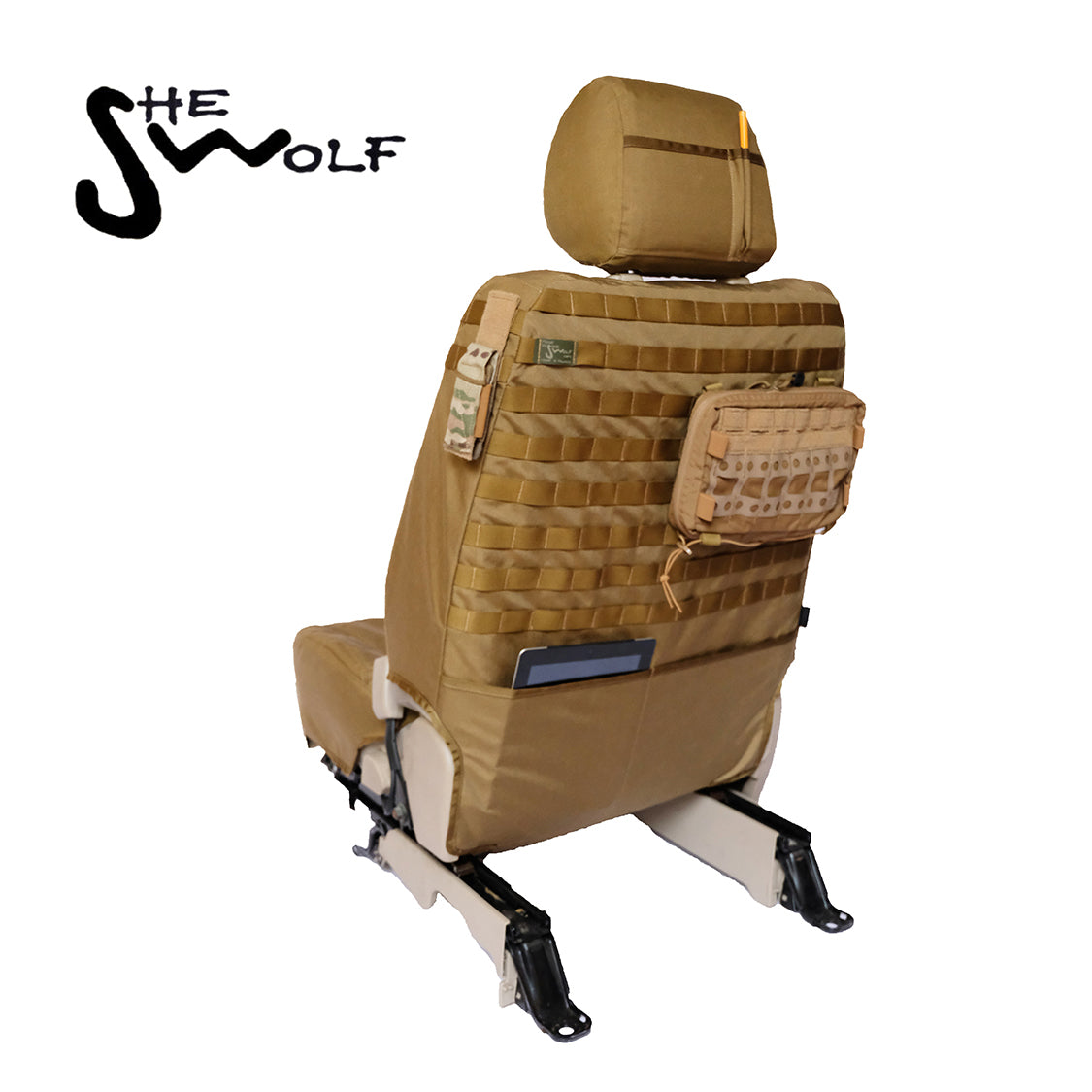 Seat covers - Organizer set for front seat Toyota Land Cruiser 120