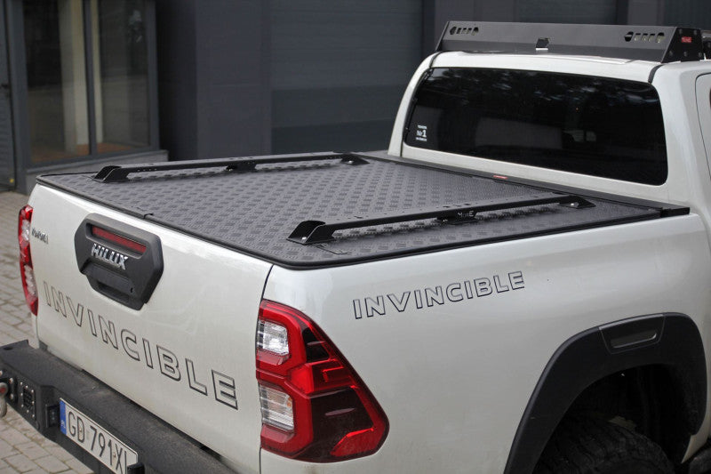Aluminium Ladeflächenabdeckung Toyota Hilux Revo Double Cab
