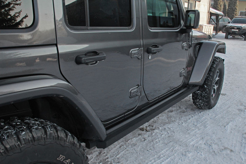 Rockslider Seitenschweller-Schutzrohre Jeep Wrangler JLU lang 2018+