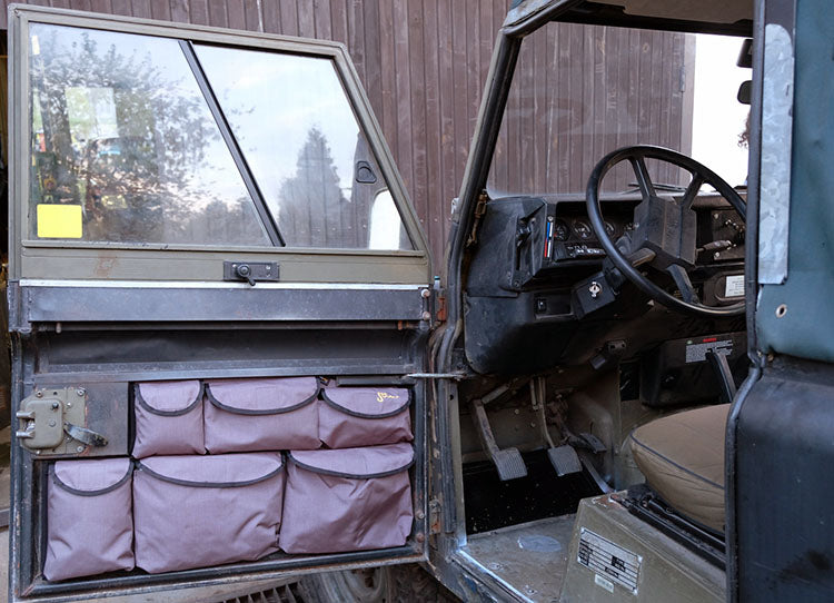 Front door storage compartment, suitable for Land Rover Defender 90-110 series