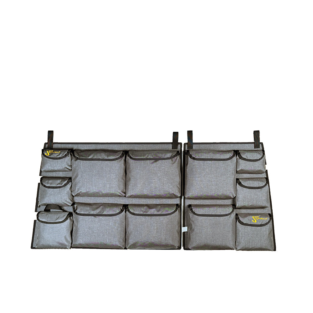 Fenstertaschen Heckfenster-Organizer Toyota Land Cruiser J78 mit abnehmbarer Tasche