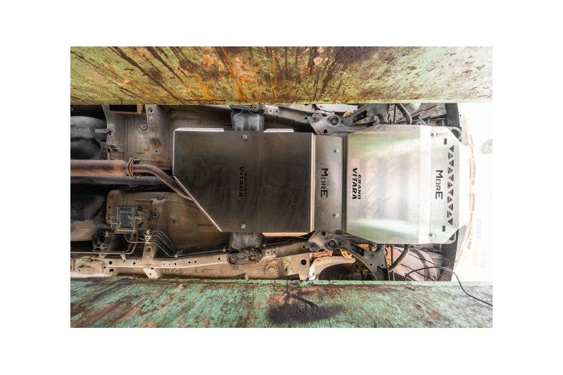 Stahl Unterfahrschutz Motor & Lenkung (verlängert) Suzuki Grand Vitara II JT