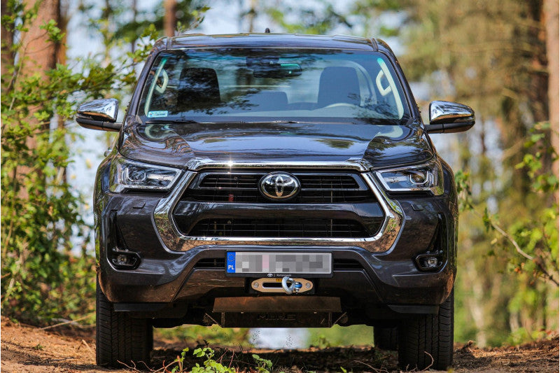 Stahl Unterfahrschutz Motor & Lenkung Toyota Hilux 8 Revo