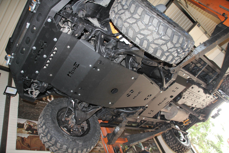 Stahl Unterfahrschutz Motor & Lenkung Toyota Land Cruiser 120