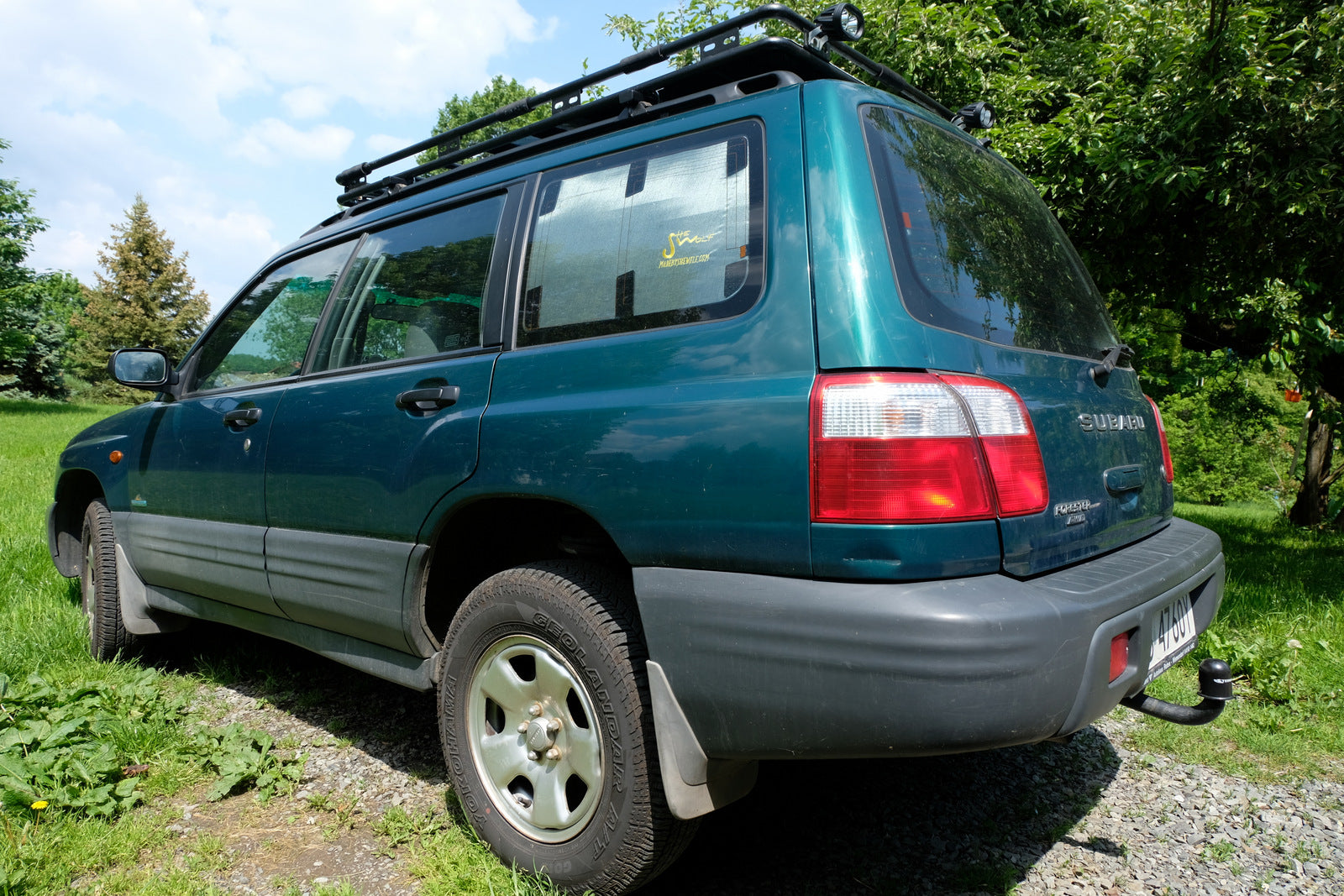 Fenstertaschen Seitenfenster-Organizer Subaru Forester I SF 1997-2002