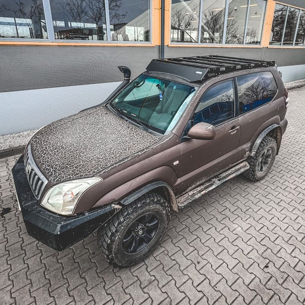 Toyota Land Cruiser 120 125 und Lexus LX 470 Low Profile Dachträger 3-Türer