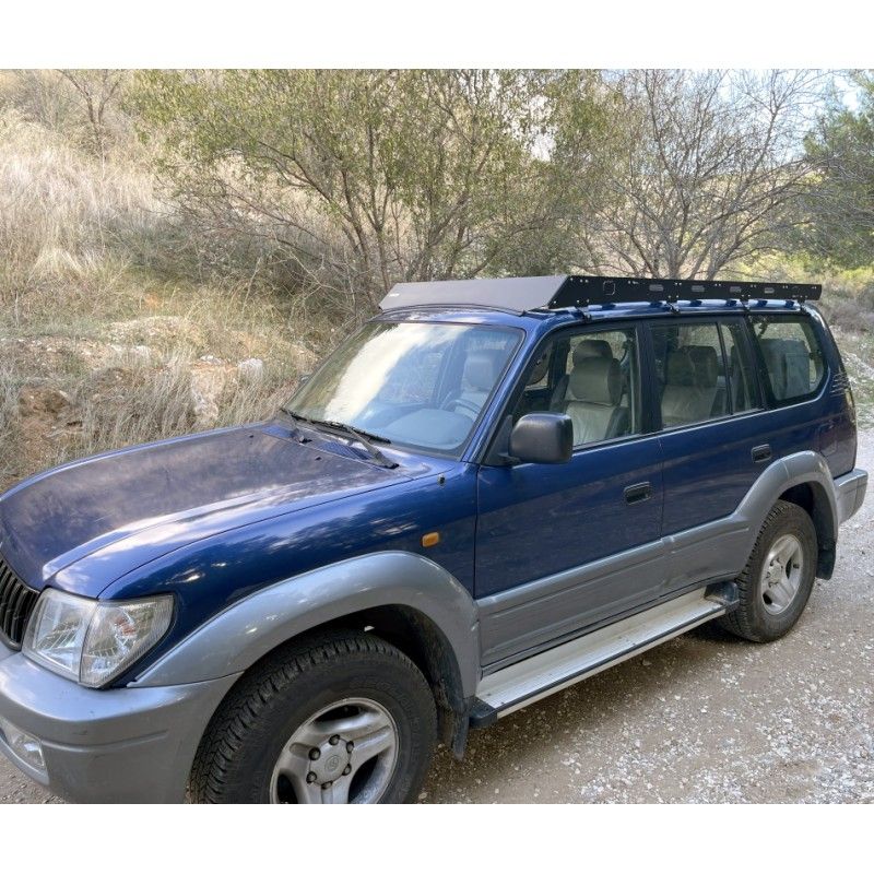 Toyota Land Cruiser Prado 90 95 5-Türer Aluminium Low Profile Dachträger