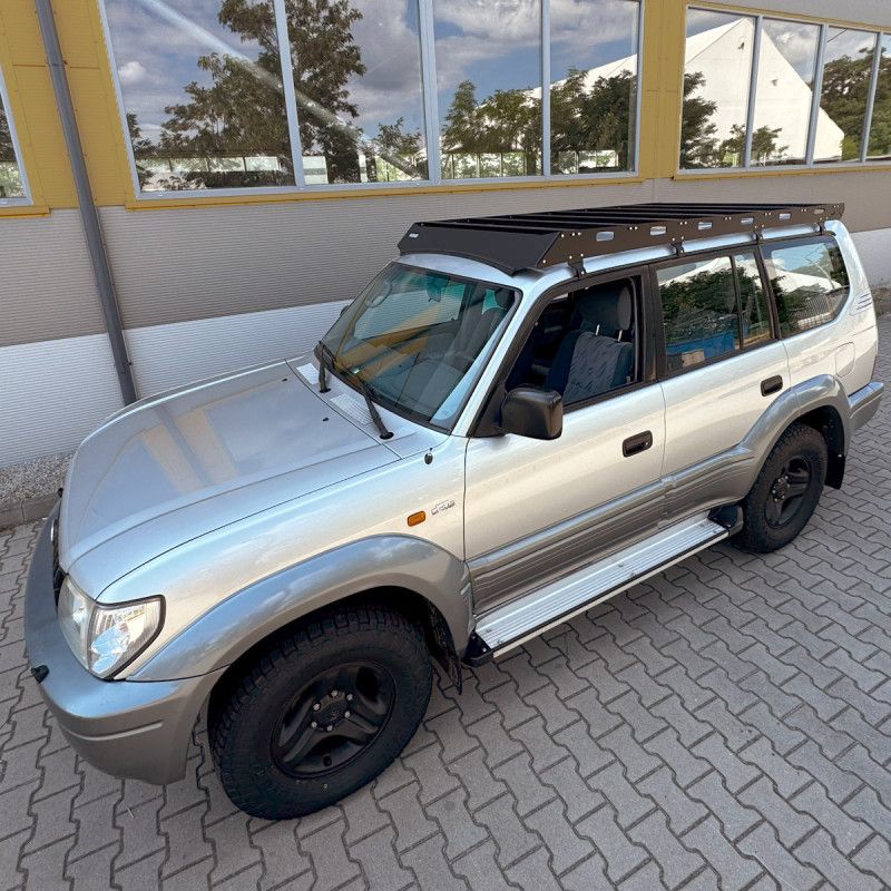 Toyota Land Cruiser Prado 90 95 5-Türer Aluminium Low Profile Dachträger