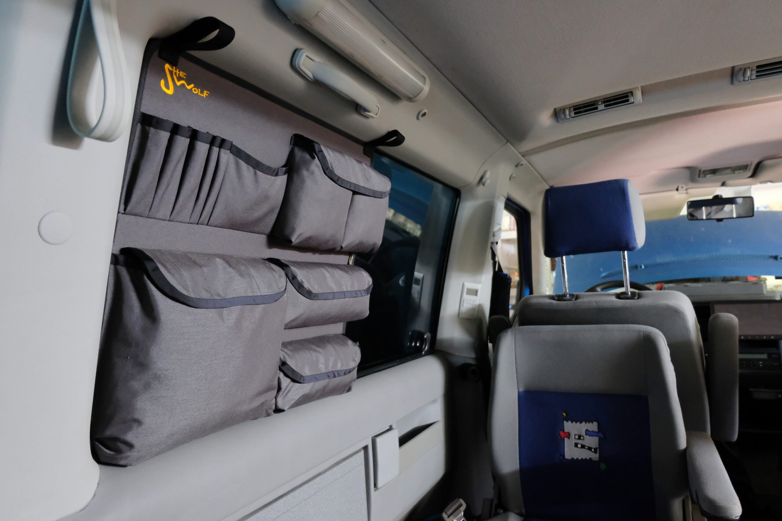 Fenstertascehn VW T4 Fensterorganizer links mittig (Schiebefenster)