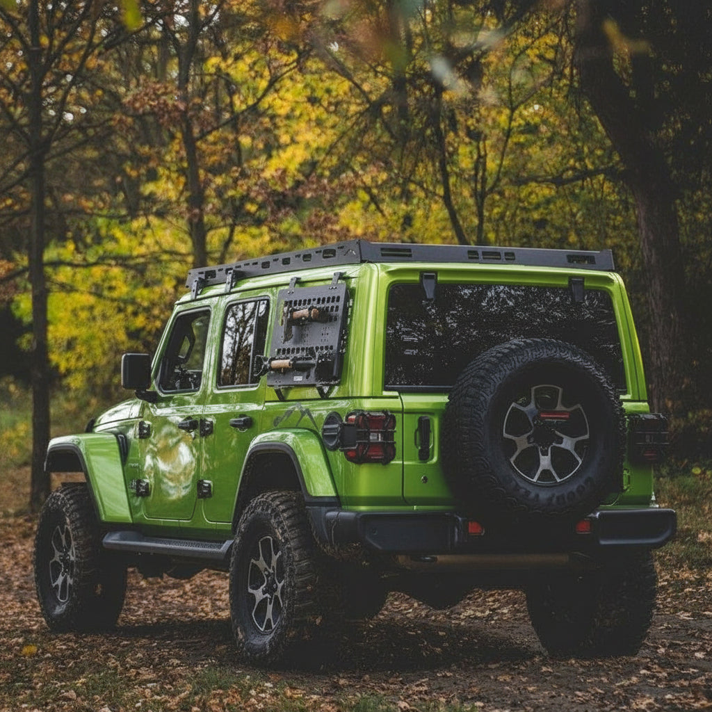 Portapacchi ribassato per Jeep Wrangler JLU