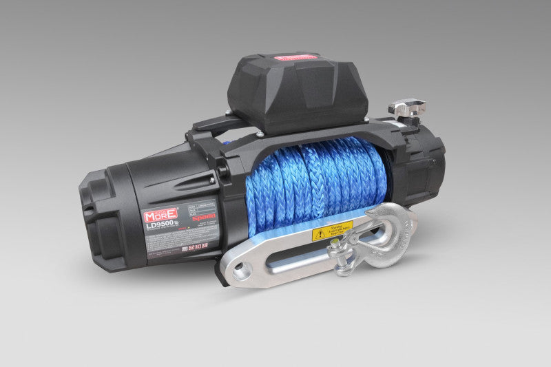 Winch MorE 4x4 SPEED 9500lbs 12V Synthetic Rope