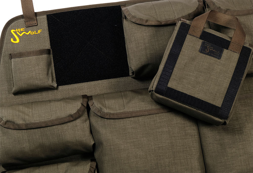 VW T6 Heckscheiben-Organizer-Set mit Erste-Hilfe-Set und Abreißbeutel