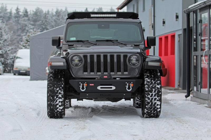 Seilwindenstoßstange schmal Jeep Wrangler JL JLU 2018+