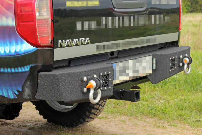 Steel Rear Bumper Nissan Navara D40
