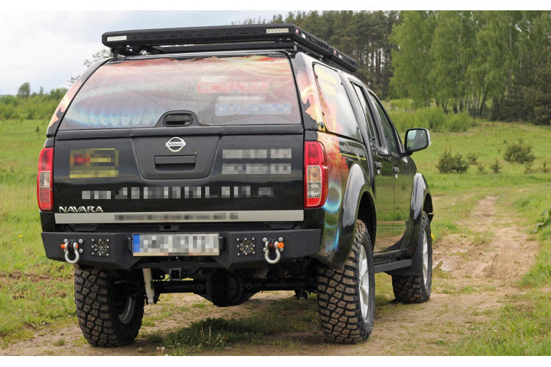 Steel Rear Bumper Nissan Navara D40