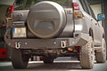 Stahl-Heckstoßstange Toyota Land Cruiser 150 lang 2009 bis 2014